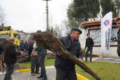 Balıkesir Büyükşehir’den üreticilere meyve fidanı desteği