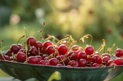 Cherry harvesting continues in Selendi