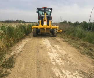 Şehzadeler’de 338 kilometre ova yolu düzenlendi