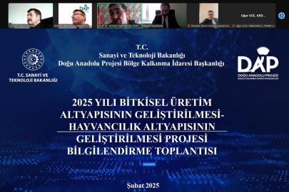 DAP Destekli 2025 Projeleri Toplantıda Görüşüldü